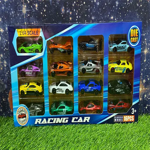 Racing Cars - 16 Pcs 
