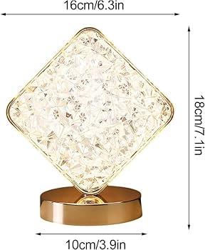 Crystal Glow Diamond Lamp