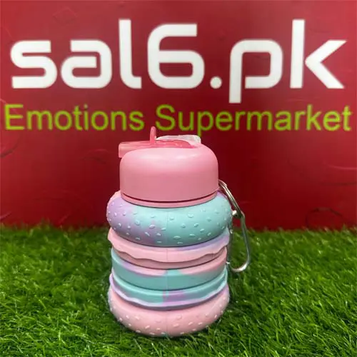 Adjustable Water Bottle - Pink