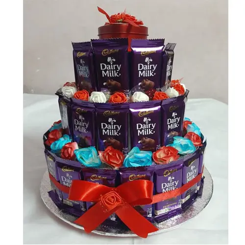 Chocolate Tower – Stacked