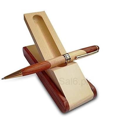 Premium Wooden Pen with Stand