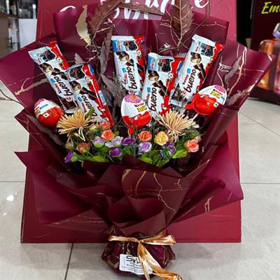 Kinder Chocolate Bouquet