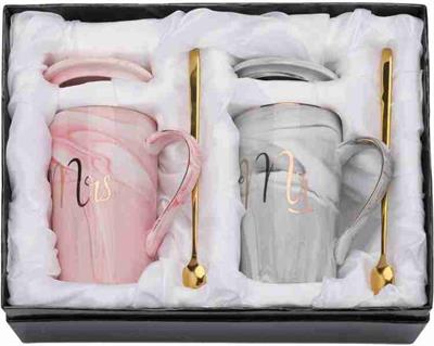 Mr and Mrs Mug Set for Couples