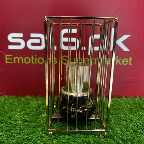 Nordic Style Golden Candle Stand 