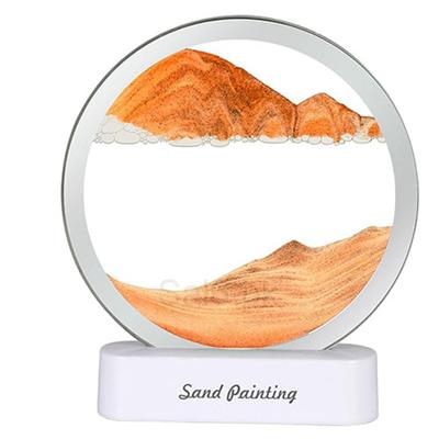 3D Moving Sand Art Lamp