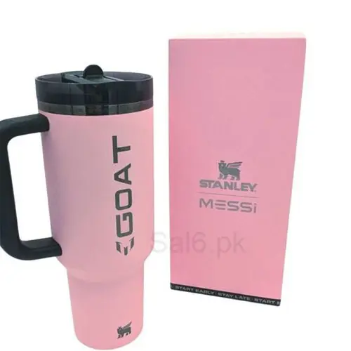 Stanley Messi GOAT Edition Tumbler – Pink 40oz