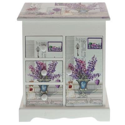 Modern Floral Jewelry Box