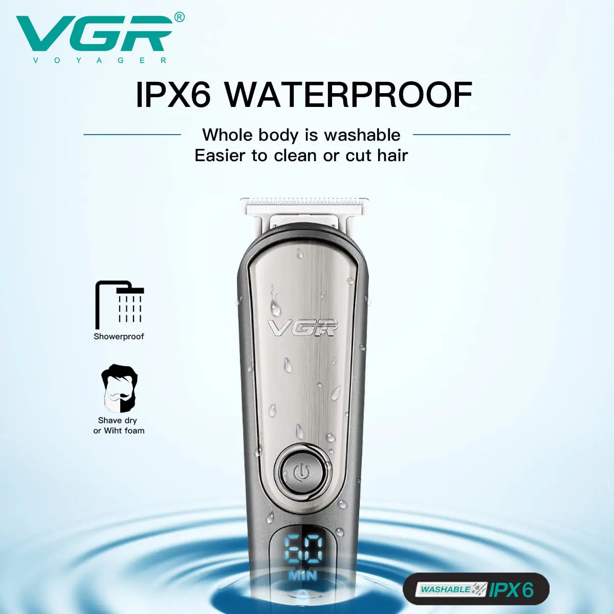 VGR V-105 5in1 美容器 VGR V-105 5-in-1, Face, Hair and Body - Multi Grooming Kit