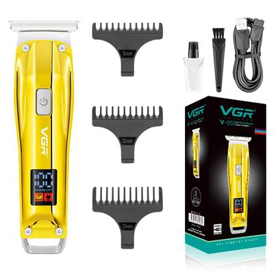 VGR V-956 Professional Rechargeable cordless Hair Trimmer with LED Display