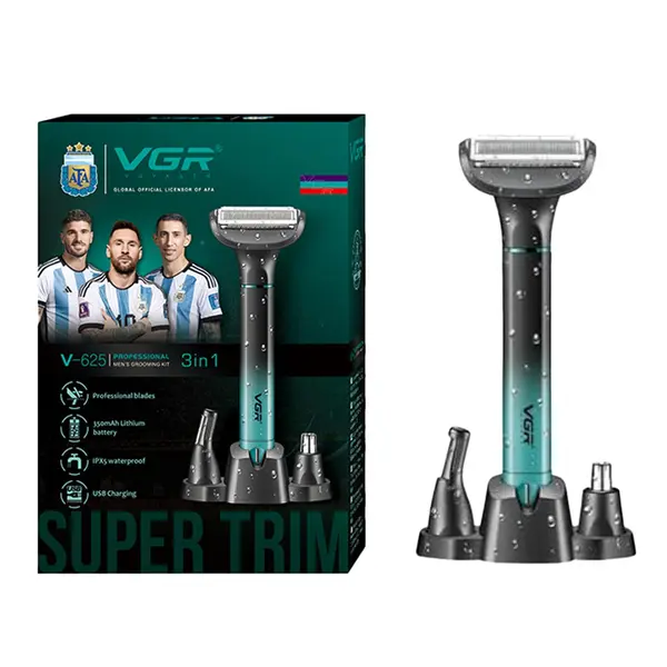 VGR V-625 Professional 3-IN-1 Men’s Grooming Kit