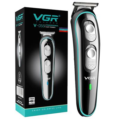 VGR V-055 Professional Cordless Rechargeable Beard Trimmer Clippers for Men
