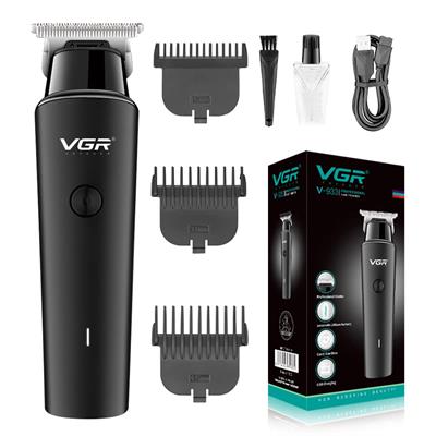 VGR V-933 Professional Cordless Rechargeable Hair Trimmer - Runtime: 500 minutes