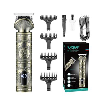 VGR V-962 Professional Pro Self Haircut Hair Clipper Beard trimmer Digital Display 0mm size 