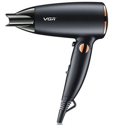 VGR V-439 Professional Foldable Hair Dryer 1600 Watts Cool Shot Button