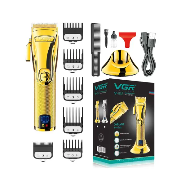 VGR V-662 Metal Barber Hair Cutting Professional Machine