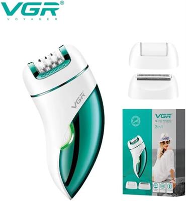 VGR V-731 3 in 1 Hair Removal Machine Cleansing Razor Electric Professional Epilator