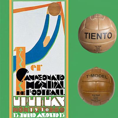 T Model 2nd Half | First FIFA World Cup 1930 | Match Ball | 100% Leather Size 5