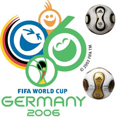 Adidas FIFA World Cup 2006 Teamgeist Official Match Ball soccer FootBall Size 5