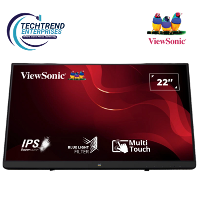 Viewsonic Frameless Portable 10-Point Touch Screen LED 22” Model: TD2230