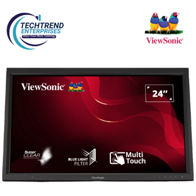 Viewsonic IR 10-Point Intuitive Touch Screen LED 24” Model: TD2423