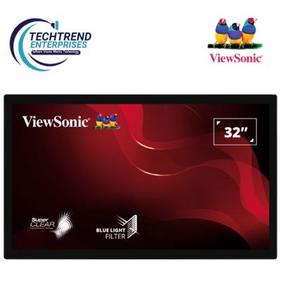 Viewsonic Open Frame 10-Point P-CAP Touch Screen Led 32” Model: TD3207