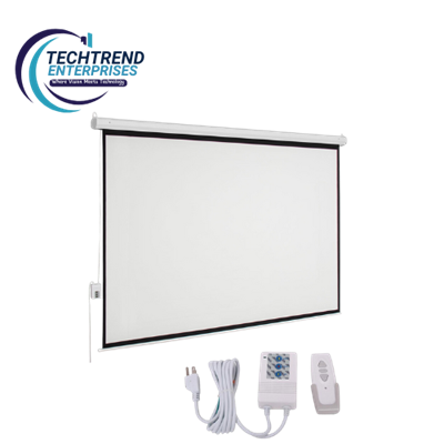 Motorized Projection Screen - Hashmo