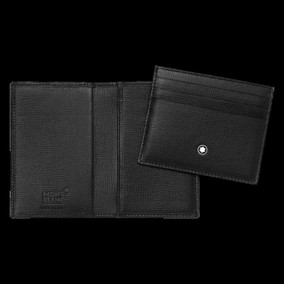 Mont Blanc Leather Business Card Holder