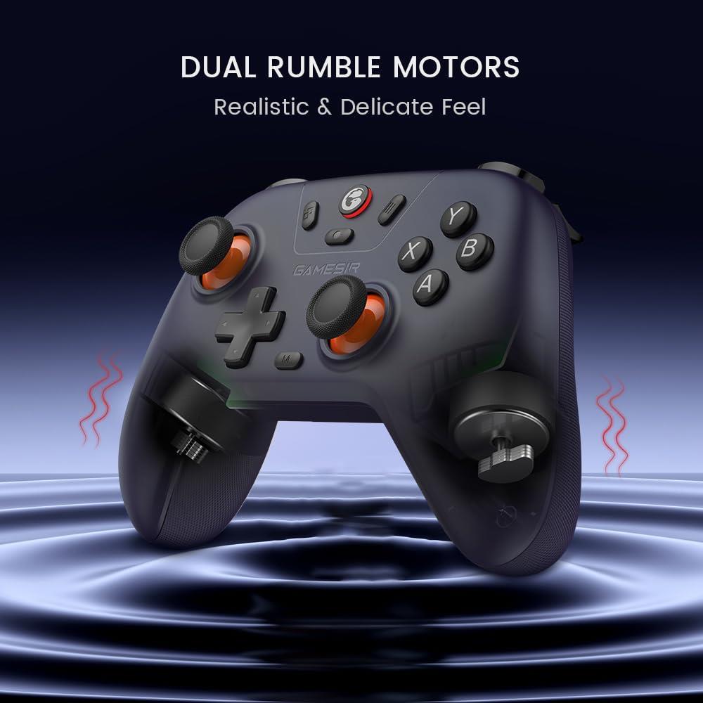 thumbnail image 2 of GameSir Nova Lite Wireless Controller - Hall Effect Joysticks, 2.4G & Bluetooth For PC, Switch, Mobile & Steam Deck 2 of 11