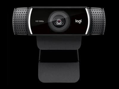 C922 Pro HD Stream Webcam, Serious streaming webcam, Hyper-fast HD 720p at 60fps.