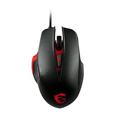 MSI Interceptor DS300 Programmable Ergonomic Laser Gaming Mouse