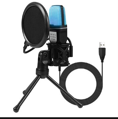 Yanmai SF-666R Computer Wired Cheap Flexible Condenser LED RGB USB Gaming Microphones With Stand For PC Laptop Gaming Mcrophones