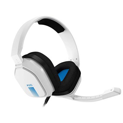 Logitech Astro A10 Gaming Headset Headphones (A+ Stock with Original Wire) White