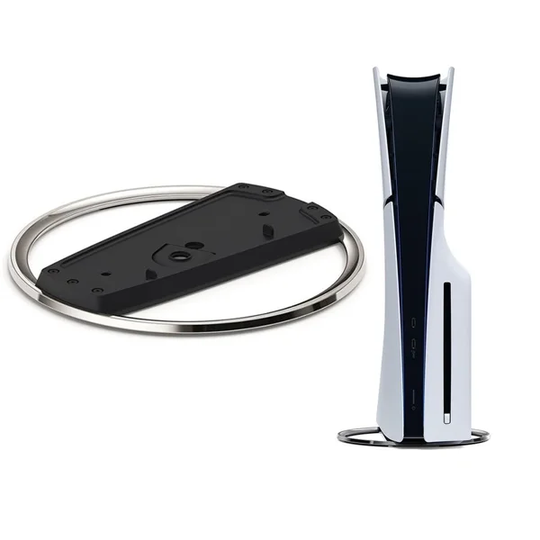 PS5 Slim & Pro Vertical Stand – Metal Gaming Console Holder