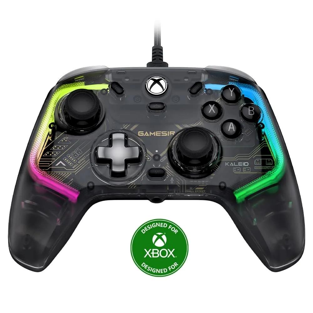 GameSir Kaleid Wired Controller – Transparent Xbox PC Gamepad