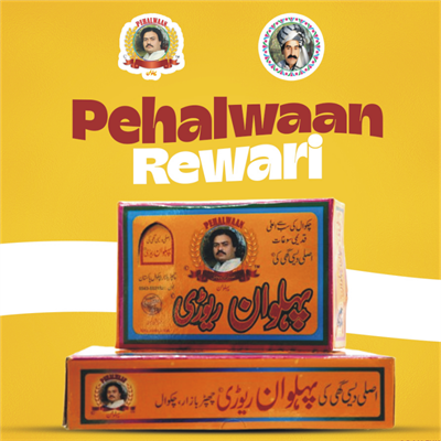 Pehalwan Rewari Chakwal 500 gm Desi Ghee and Gurr