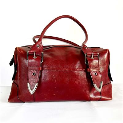 Classic Maroon Shoulder Bag