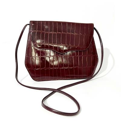 Stylish Maroon Flap Small Cross Body Bag