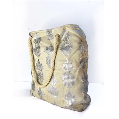 Pinapple Pattern Offwhite Diaper Bag