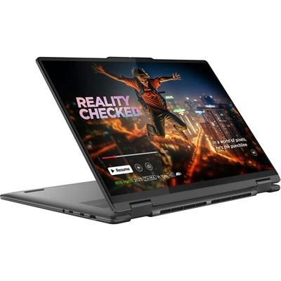 Lenovo Yoga 7i 2-in-1 16IML9 2K Touchscreen AI Laptop | Intel® Core™ Ultra 5 125U, 16GB DDR5, 512GB SSD, Backlit KB, Windows 11, Fingerprint Reader, 16" WUXGA IPS Anti-Fingerprint Touchscreen Display | 83DL0000US Storm Grey