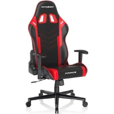 DXRacer Prince Series P132 Gaming Chair, Red Black