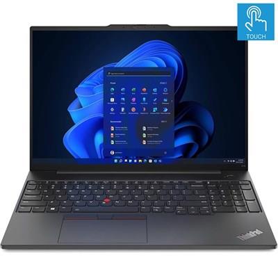 Lenovo ThinkPad E16 Gen 1 Touchscreen Business Laptop | Intel Core i5-1335U 16GB 512GB SSD Backlit KB Windows 11 Pro Fingerprint Reader 16" WUXGA 1920 x 1200 IPS Touchscreen - 21JN0040US