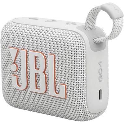 JBL GO 4 Ultra-Portable | Waterproof and Dustproof Bluetooth Speaker | White