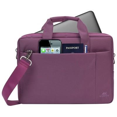 Rivacase 8221 Purple Laptop Bag 13.3" - Central Collection