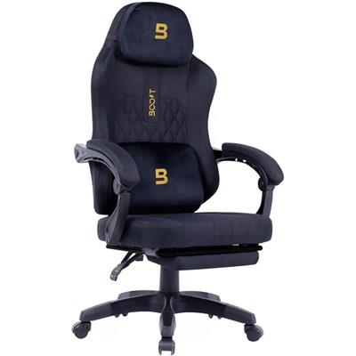 Boost Surge Pro Ergonomic Chair With Footrest | Free Shipping Black