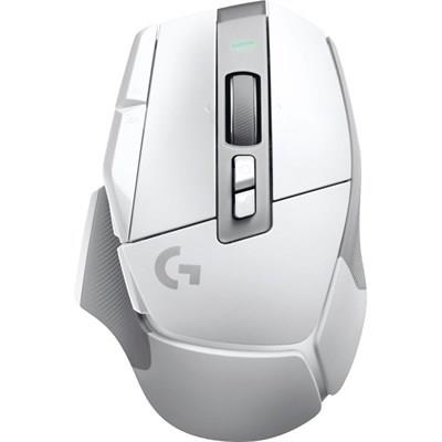 Logitech G502 X Lightspeed Wireless Gaming Mouse | G Series, White, Hybrid Optical X Mechanical, HERO 25K Sensor