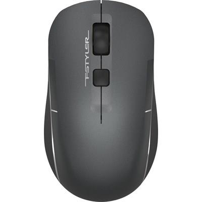 A4Tech FB26CS Air2 Bluetooth and 2.4G Wireless Mouse | Smoky Grey