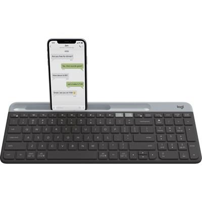 Logitech K580 Slim Multi-Device Wireless Keyboard | Graphite, Slim Design