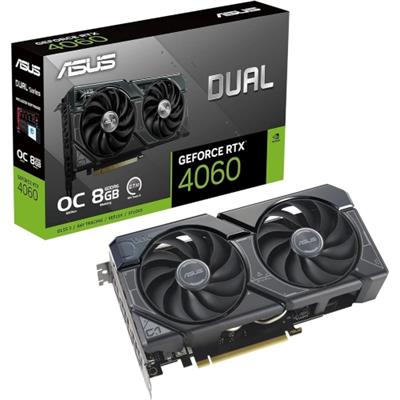 Asus Dual GeForce RTX 4060 OC Edition 8GB Graphics Card