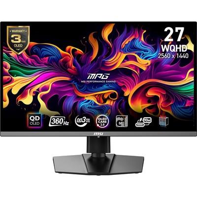 MSI MPG 271QRX QD-OLED Gaming Monitor 27" (26.5“) WQHD 360Hz 0.03ms (GtG) AMD FreeSync™ Premium Pro DisplayHDR True Black 400 USB Type C