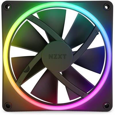 NZXT F140 RGB DUO 140mm Dual-sided RGB Fan Black